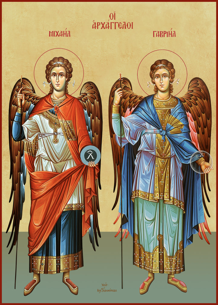Archangels Michael and Gabriel