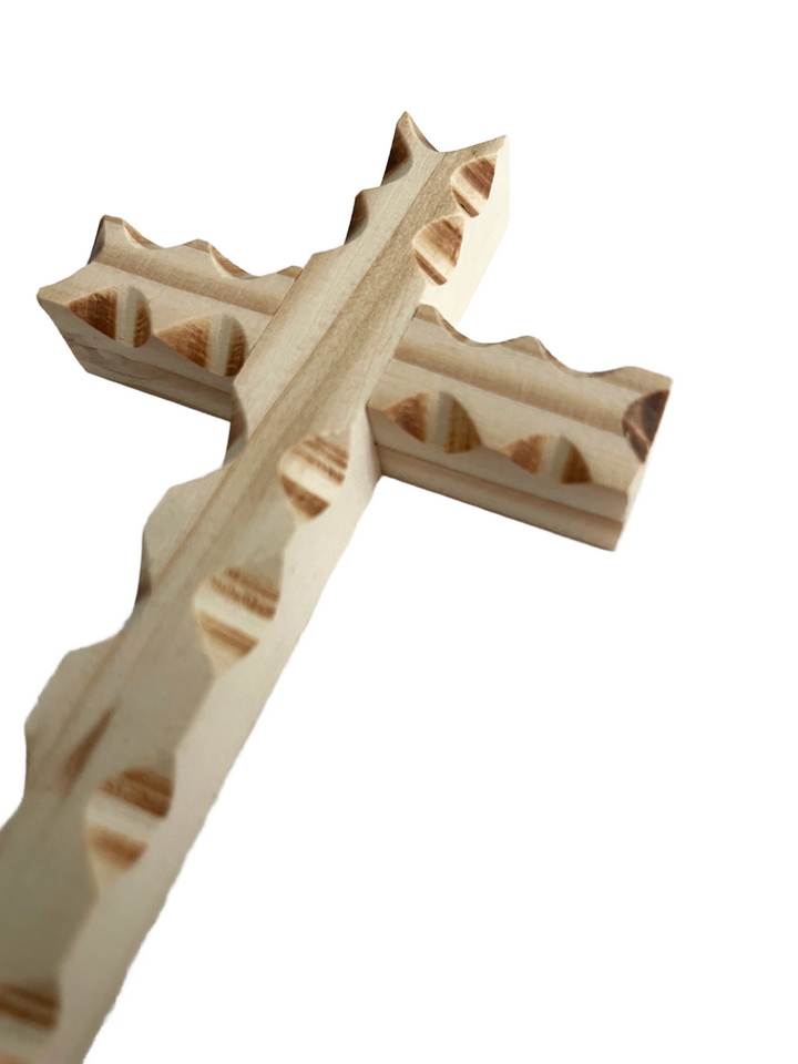 Hanging Wood Cross from Mount Athos