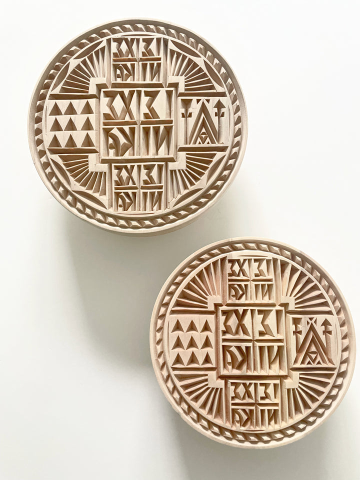 Prosphora Bread Stamp From Mount Athos