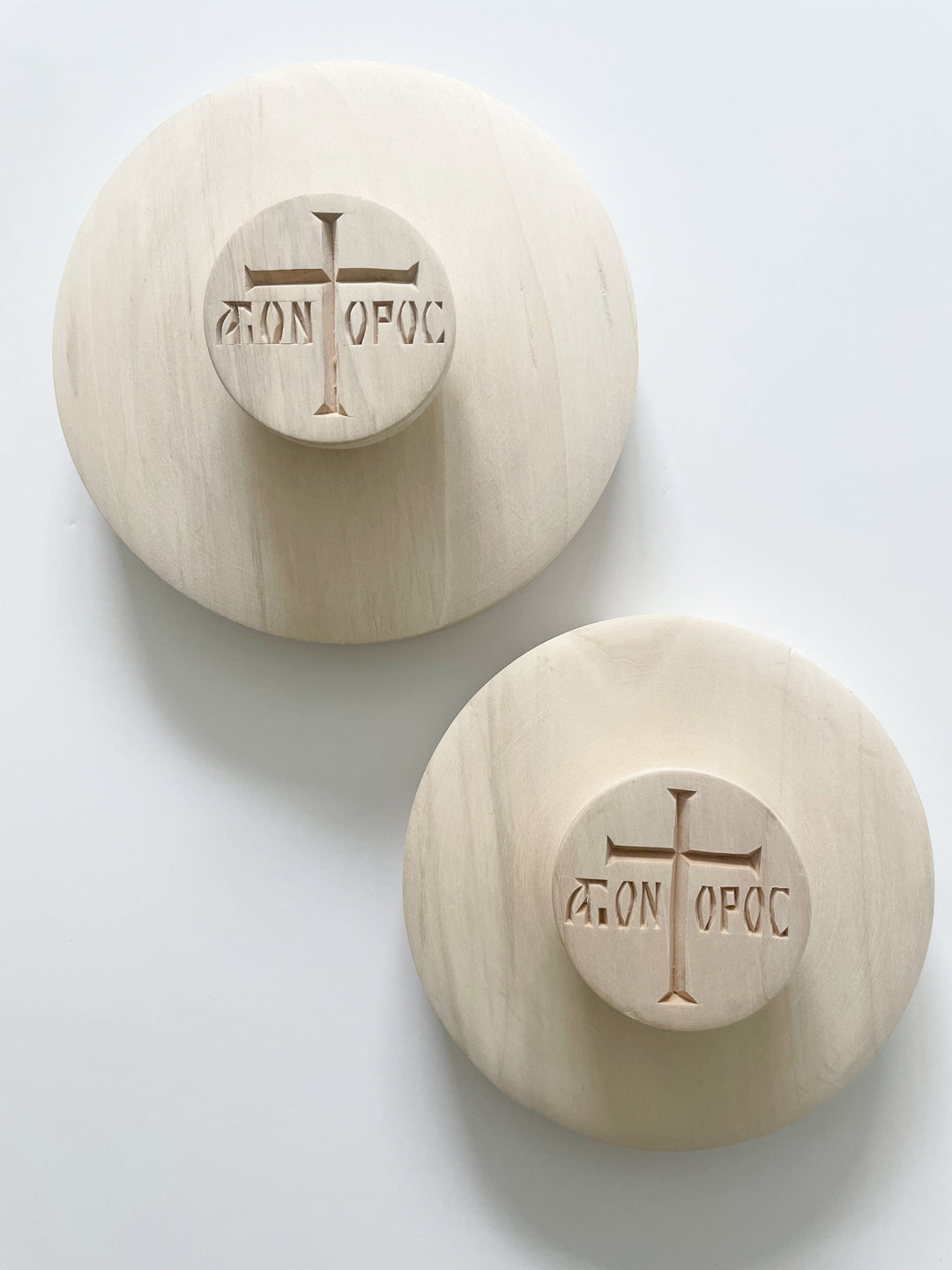 Prosphora Bread Stamp From Mount Athos