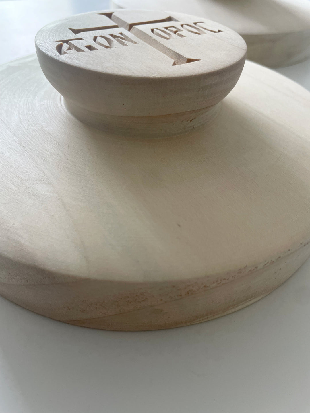 Prosphora Bread Stamp From Mount Athos