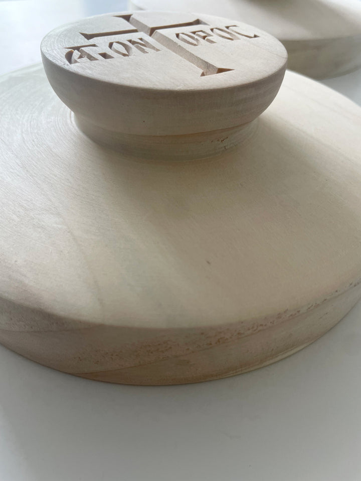 Prosphora Bread Stamp From Mount Athos