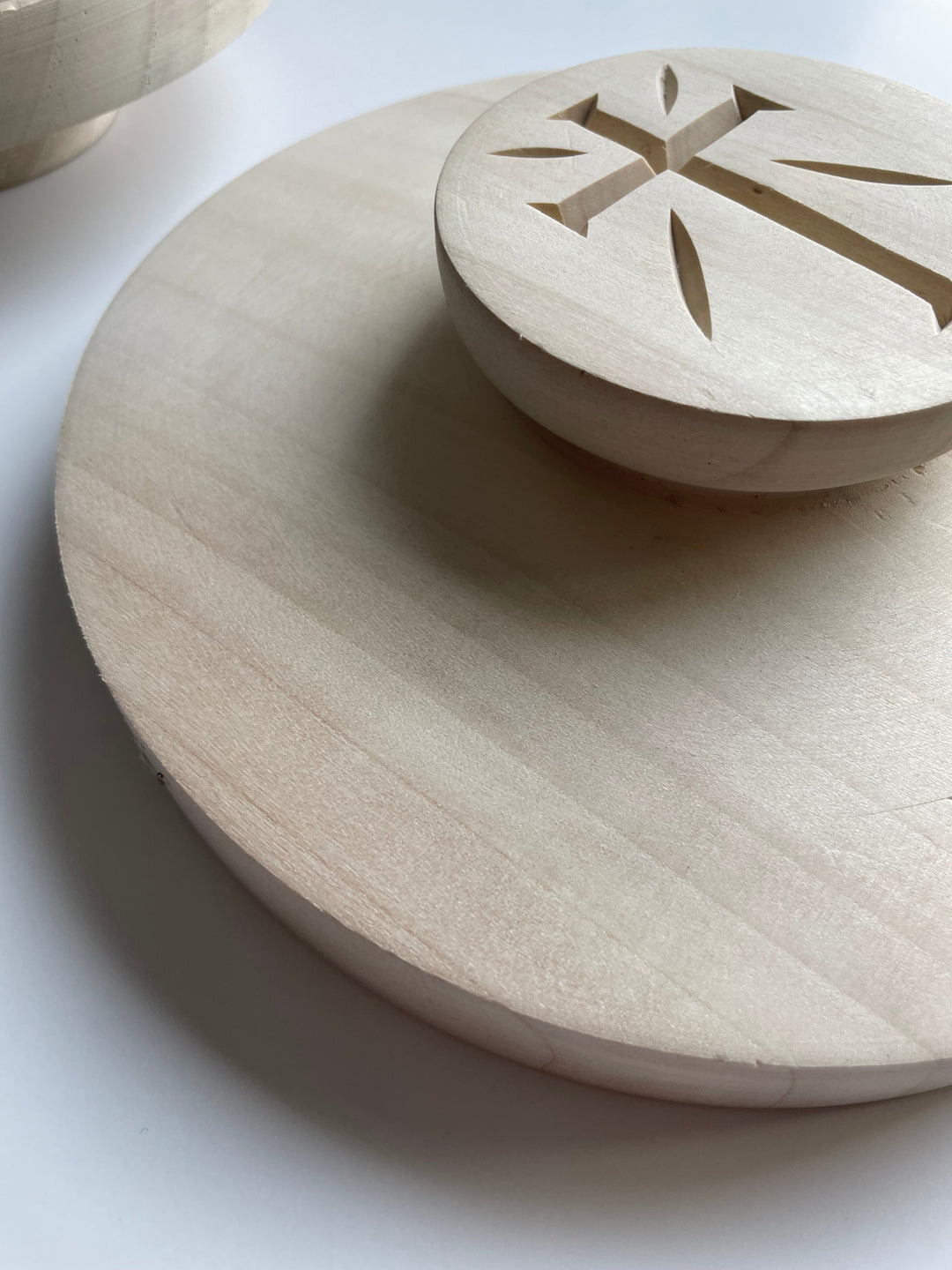 Prosphora Bread Stamp From Mount Athos