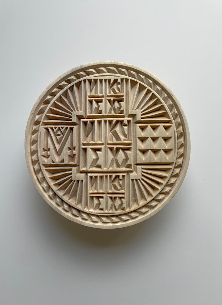 Prosphora Bread Stamp From Mount Athos