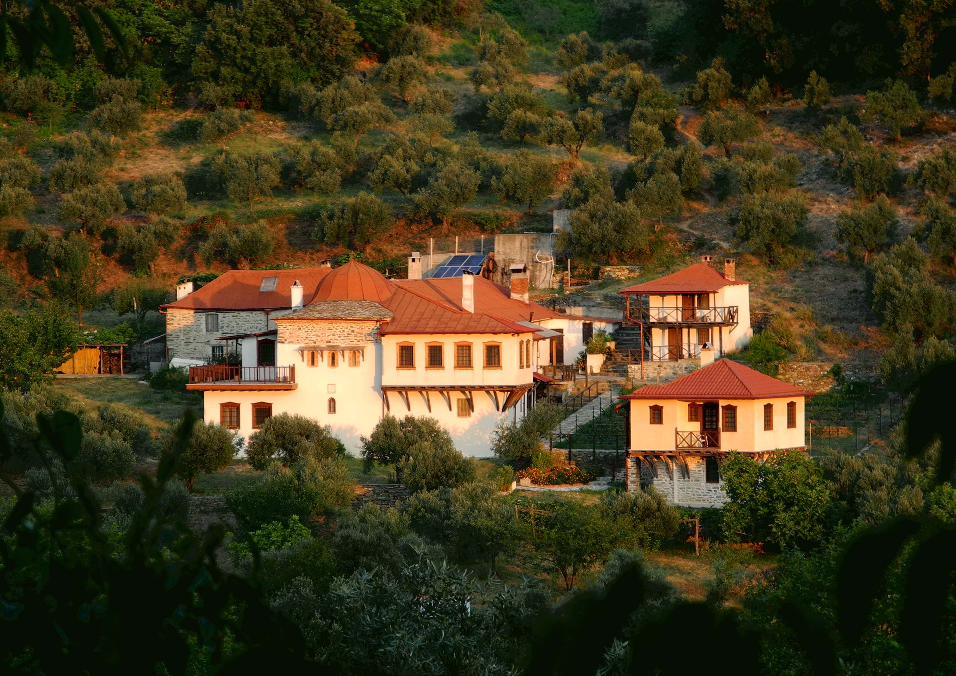View of the Monastery From Above