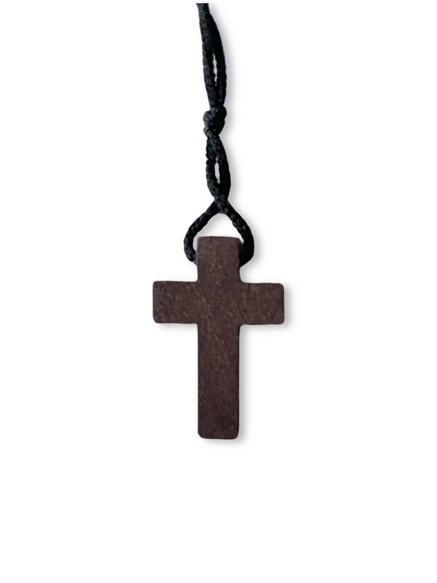 Wooden Cross Pendant