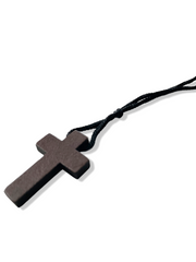 Wooden Cross Pendant