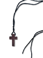 Wooden Cross Pendant