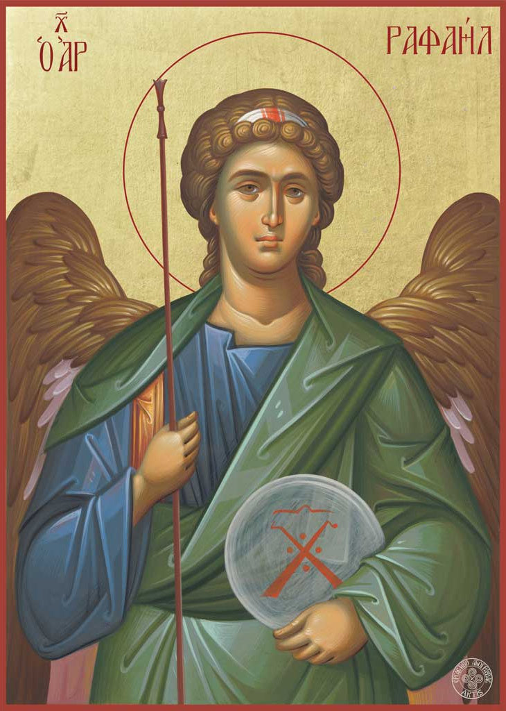 Angel Raphael Real Picture Archangel Raphael Archangel Raphael Sao Rafael Arcanjo Relief 3D Model