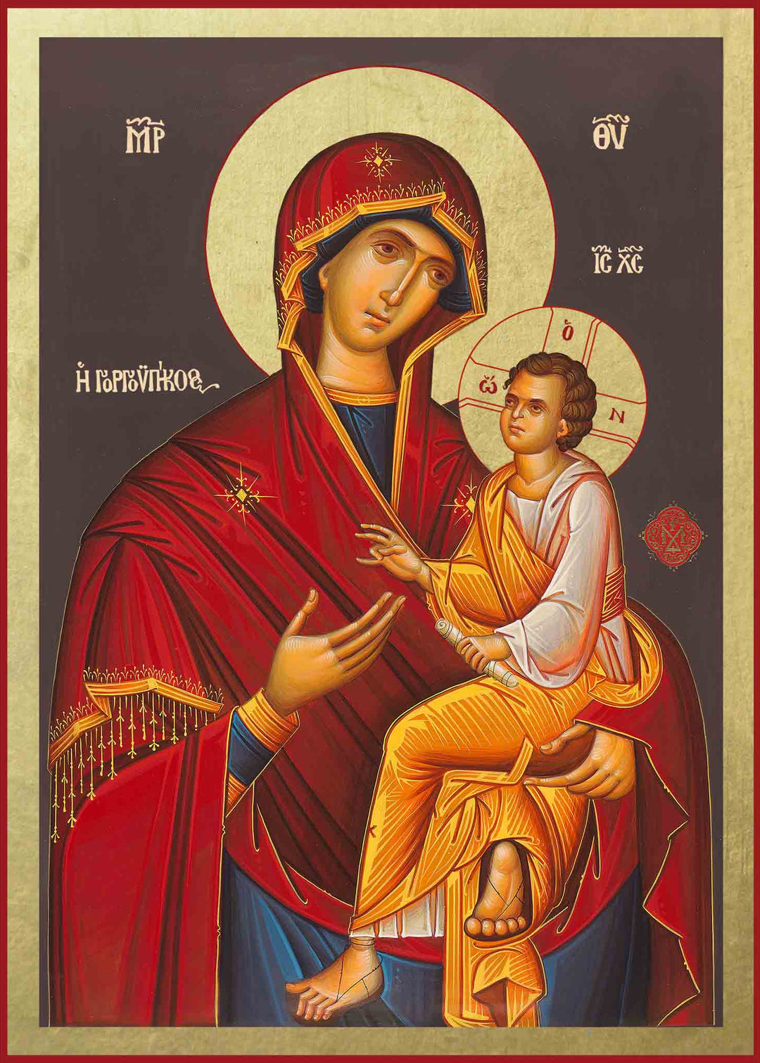 Holy Virgin Mary Gorgoepikoos - Athonite