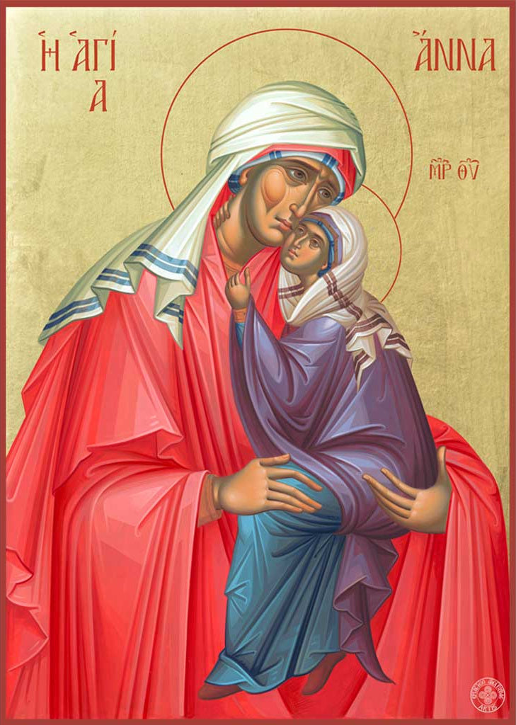 Saint Anne and Mary the Mother of God