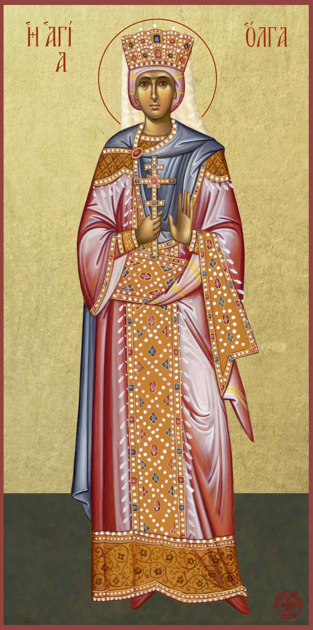 Saint Olga, Full Stature - Athonite