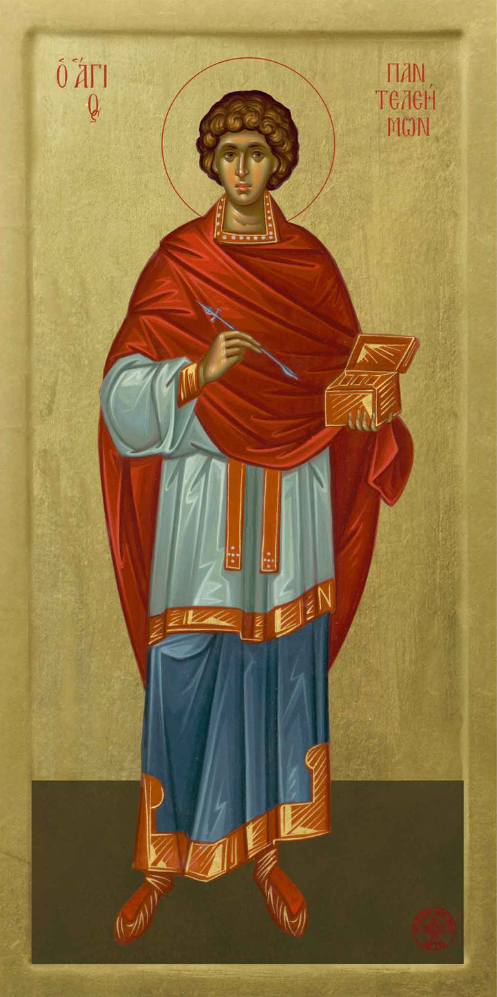Saint Panteleimon, Full Stature - Athonite