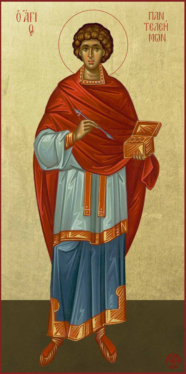 Saint Panteleimon, Full Stature - Athonite
