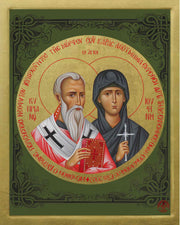 Saints Cyprian and Justina - Athonite