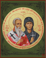 Saints Cyprian and Justina - Athonite