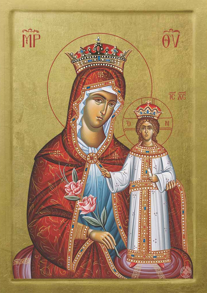 Theotokos of the Unfading Rose - Athonite