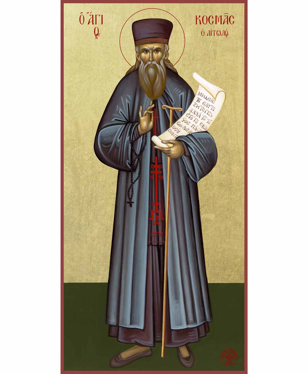 Saint Cosmas Aetolian - Athonite