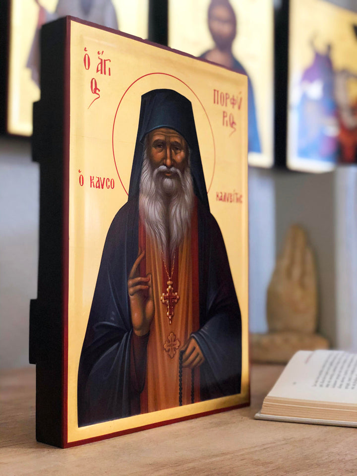 Saint Porphyrios of Kafsokalivia - Athonite